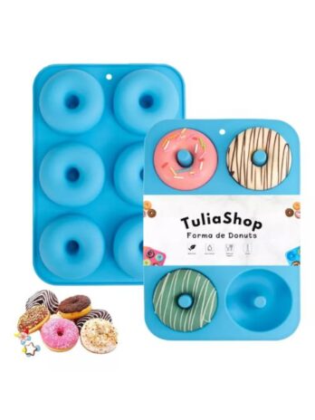 Forma de Silicone para Donuts e Rosquinhas
